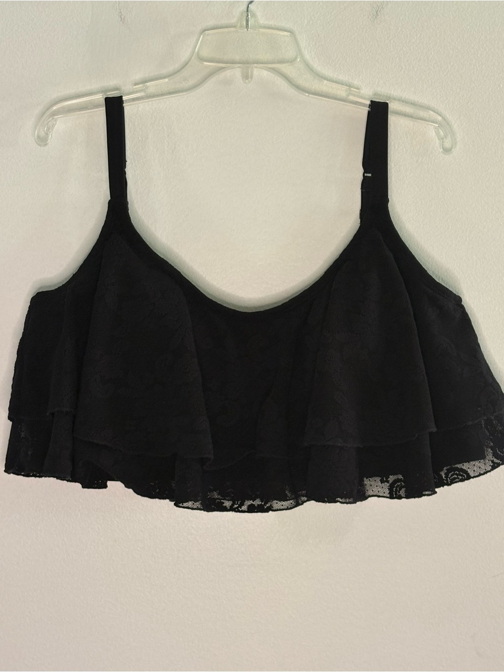 torrid Black Lace Trim Bralette 3